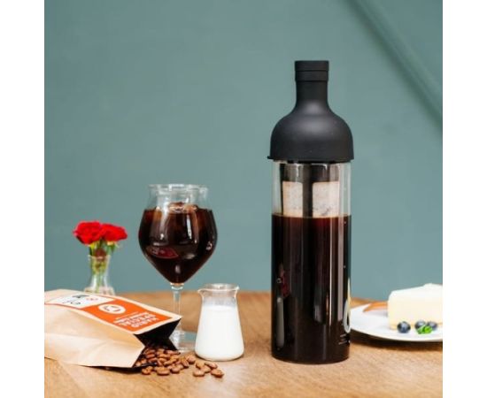 Butelka Cold Brew z filterm 750ml HARIO czarny Аксессуары для бритвы