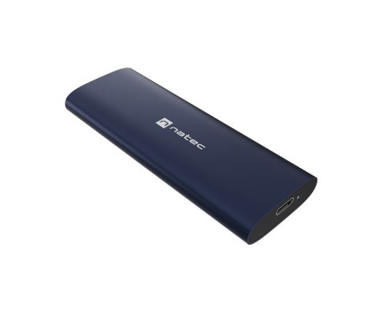 NATEC RHINO M.2 NVME LITE EXTERNAL SSD ENCLOSURE USB-C 3.2 GEN 2 STEEL NAVY Korpusi ārējiem HDD, SSD