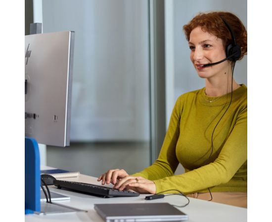 HP Poly Mission 415 Monaural USB Wired Headset Наушники
