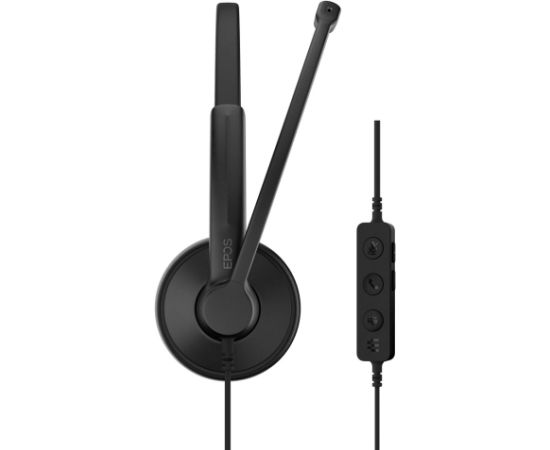 EPOS 1001421 headphones / headset wired, headband, office / call centre, USB Type-C / USB Type-A, black Austiņas