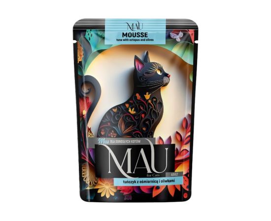Dolina Noteci MAU Mousse Roe deer with purple carrots and coriander - wet cat food - 85g Kaķu konservi