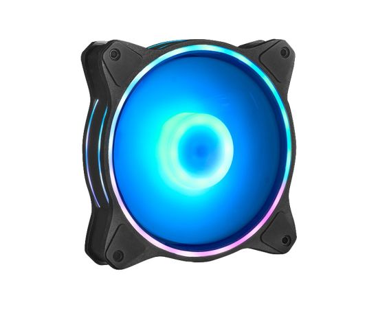 Chieftec ZF-1425RGB computer cooling system Computer case Fan 14 cm Multicolour 1 pc(s) Korpusu dzesēšana