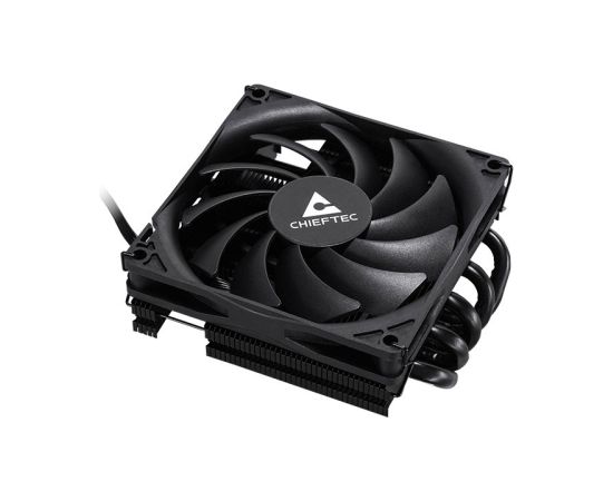 Chieftec CAC-S92PWM-LP45 computer cooling system Computer case Air cooler 9.2 cm Black Procesoru dzesēšana