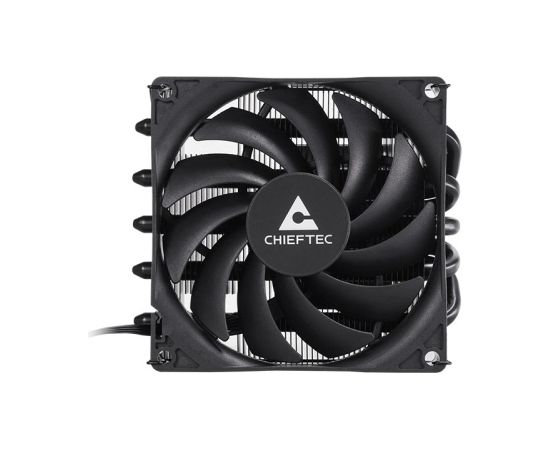 Chieftec CAC-S92PWM-LP45 computer cooling system Computer case Air cooler 9.2 cm Black Procesoru dzesēšana