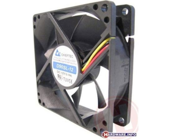Chieftec 92mm Sleeve Bearing Computer case Fan Korpusu dzesēšana