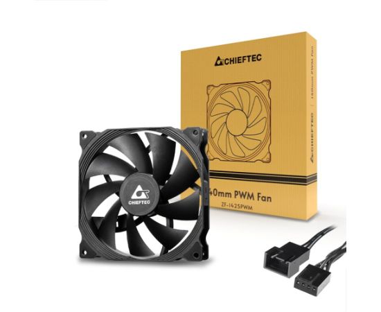 Chieftec Wentylator ZF-1425PWM 140mm Computer case 14 cm Korpusu dzesēšana