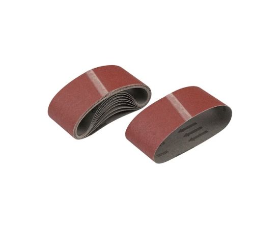 Slīpēšanas lentes DeWalt DT3666-QZ; 64x356 mm; 60G; 10 gab. Smilšpapīri