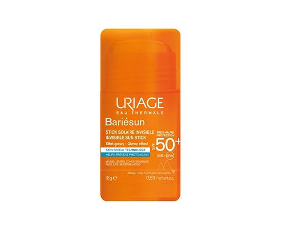 Uriage Bariesun Invisible Sun Stick SPF 50+ - Ochranná tyčinka 18.0g Ķermeņa kosmētika