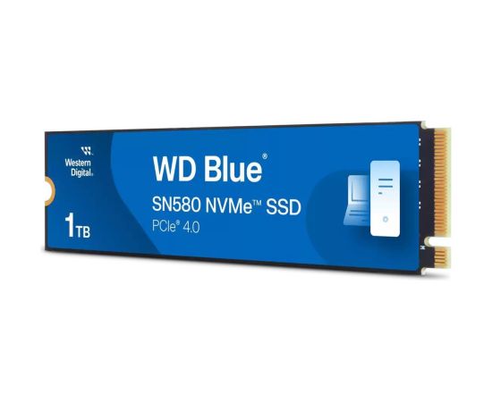 Western Digital SN580 PCIE G4 M.2 NVME 1TB SSD BLUE SSD Cietie Diski (Solid state drive)