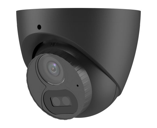 Uniview UAC-T142-AF28LM-DL-BLACK ~ UNV Colorhunter analogā kamera 2MP 2.8mm HD-TVI, HD-CVI, AHD, CVBS (SMART IR + WHITE LED) Video novērošanas kameras