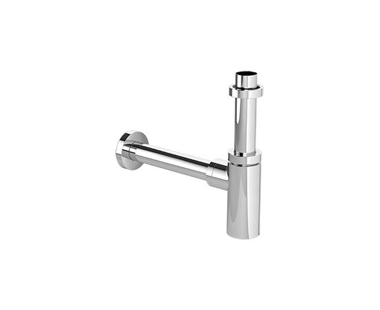 Villeroy & Boch izlietnes sifons Universal,  d=32x1.1/4", hroms Sifoni
