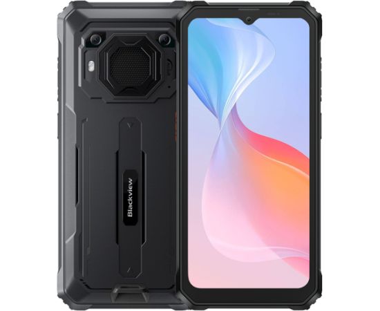 Blackview BV6200Pro 6.56" HD+ Helip P35 (Octacore 2.3Ghz) 6GB+128GB DS TF Card (1Tb Max) CAM 8+13+0.3MP 13000mAh IP68&IPK69 MIL-SPEC 810H No Charging Android 14 Black Мобильные телефоны