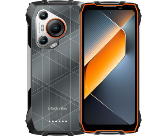 Blackview Rugged BL7000 Dual 5G 6.78" FHD+IPS 1080x2460 8Gb+256Gb MT6835V Octa-core 2.4GHz Camera Front 32MP Rear 50+20MP Night Vision NFC Glove Mode AI 7500mAh NO Carger Android 15 Orange Мобильные телефоны