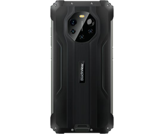 Blackview Rugged BL8800 Dual 5G Pro 6.58" FHD+IPS 1080x2408 8GB/128GB, MT6833V Octa-core 2.2GHz, 16MP Front/5MP+50MP Back Camera FLIR thermal camera Battery 8380mAh Type-C Android 11 Fingerprint Dual SIM SD card slot NFC NO Charger MIL-STD-810H Black Мобильные телефоны