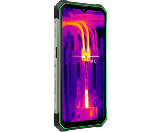 Blackview Rugged BL8800 Dual 5G Pro 6.58" FHD+IPS 1080x2408 8GB/128GB, MT6833V Octa-core 2.2GHz, 16MP Front/5MP+50MP Back Camera FLIR thermal camera Battery 8380mAh Type-C Android 11 Fingerprint Dual SIM NFC NO Charger MIL-STD-810H Green Мобильные телефоны