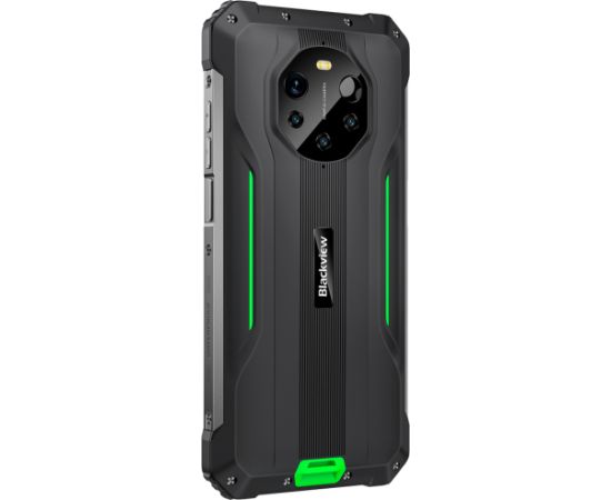 Blackview Rugged BL8800 Dual 5G Pro 6.58" FHD+IPS 1080x2408 8GB/128GB, MT6833V Octa-core 2.2GHz, 16MP Front/5MP+50MP Back Camera FLIR thermal camera Battery 8380mAh Type-C Android 11 Fingerprint Dual SIM NFC NO Charger MIL-STD-810H Green Мобильные телефоны