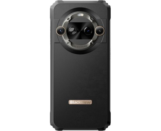 Blackview BL9000 Pro 5G 6.78" Corning 7t FHD+IPS 1080x2460 120Hz, 12GB/512GB, MT6891Z Octa-core 2.6GHz, 50MP Front/13MP+50MP Back Camera, Battery 8800mAh NO Charger, Type-C, NFC, FLIR Thermal imaging, Android 14, Dual SIM, SD card slot, Phantom Black Mobilie telefoni