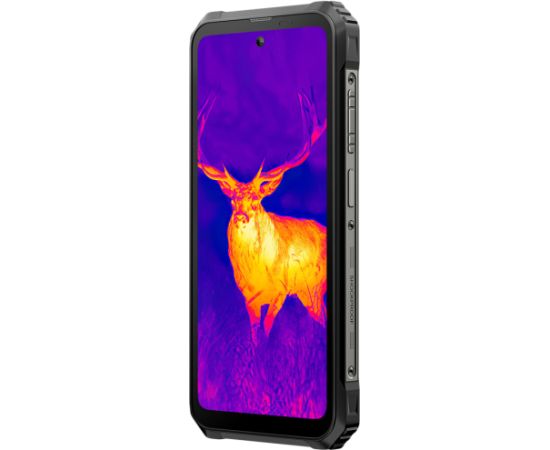 Blackview BL9000 Pro 5G 6.78" Corning 7t FHD+IPS 1080x2460 120Hz, 12GB/512GB, MT6891Z Octa-core 2.6GHz, 50MP Front/13MP+50MP Back Camera, Battery 8800mAh NO Charger, Type-C, NFC, FLIR Thermal imaging, Android 14, Dual SIM, SD card slot, Phantom Black Mobilie telefoni