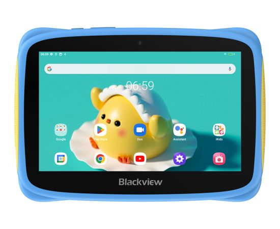 Blackview Tab 3 Kids, Blue, 7-inch HD 1024x600, 7731E Quad-core 1.3GHz, Front 0.3MP; Rear 2MP Camera, 2GB/32GB, 3280mAh battery, NO Charging Doke 3.0 Go (Android 13), WiFi version, 802.11 b/g/n(2.4GHz), Blue Планшетные ПК