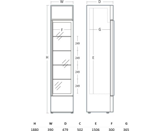 Scandomestic Display cooler Scancool Крупная бытовая техника