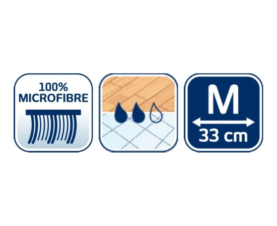 Сменная тряпка LEIFHEIT Clean&Compact M из микрофибры Уборка помещений