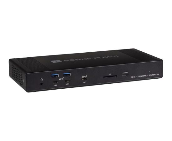 Sonnet Echo 21 Thunderbolt 5 SuperDock (black, integrated M.2 NVMe SSD slot) USB / Type-C Hub