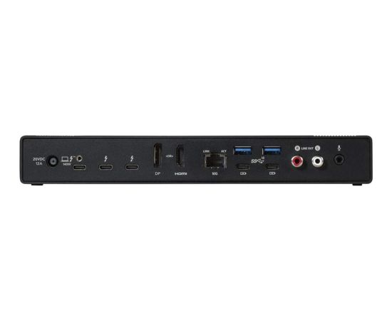Sonnet Echo 21 Thunderbolt 5 SuperDock (black, integrated M.2 NVMe SSD slot) USB / Type-C Hub
