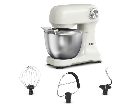TEFAL QB140AF0 Bake Easy Kitchen Machine 500 W Number of speeds 12 Bowl capacity 3.5 L Beige Virtuves kombaini