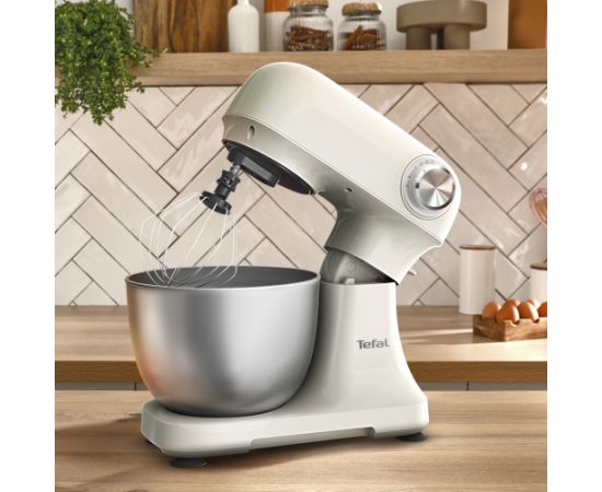 TEFAL QB140AF0 Bake Easy Kitchen Machine 500 W Number of speeds 12 Bowl capacity 3.5 L Beige Virtuves kombaini