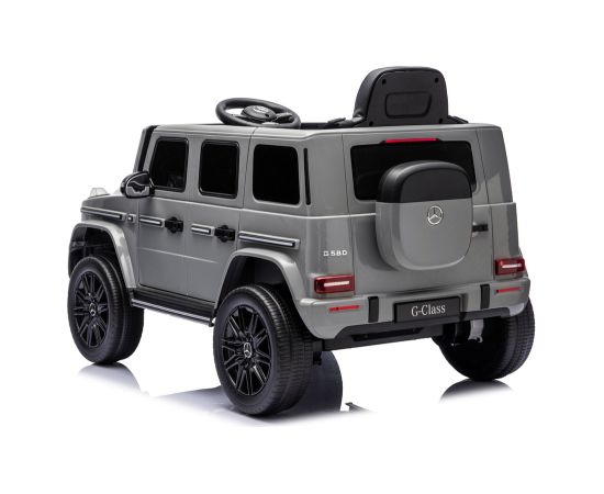 Lean Cars Mercedes G 4x4 24V 2580 Gray Battery-Operated Vehicle Новости - Детские товары