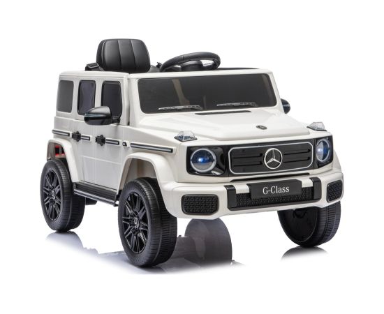 Lean Cars Mercedes G 4x4 24V 2580 Battery-Operated Vehicle White Новости - Детские товары
