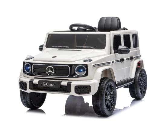 Lean Cars Mercedes G 4x4 24V 2580 Battery-Operated Vehicle White Новости - Детские товары