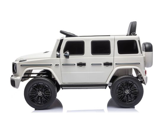 Lean Cars Mercedes G 4x4 24V 2580 Battery-Operated Vehicle White Новости - Детские товары