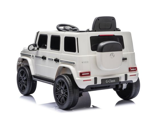 Lean Cars Mercedes G 4x4 24V 2580 Battery-Operated Vehicle White Новости - Детские товары