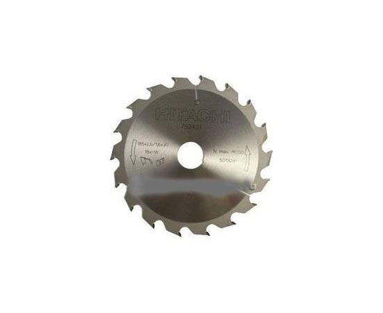 Griešanas disks kokam Hitachi; 165x2,6x30,0/20,0 mm; Z36 Zāģripas