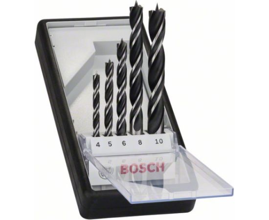 Koka urbju komplekts Bosch; 4-10 mm; 5 gab. Аксессуары для дрелей
