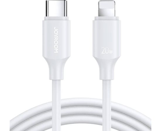 Cable Lightning Type-C 20W 1m Joyroom S-CL020A9 (white) Data USB kabeļi