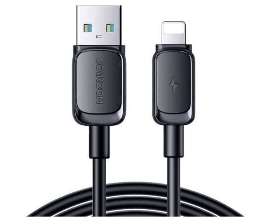 Joyroom Cable S-AL012A14 2.4A USB to Lightning / 2,4A/ 1,2m (black) Data USB kabeļi