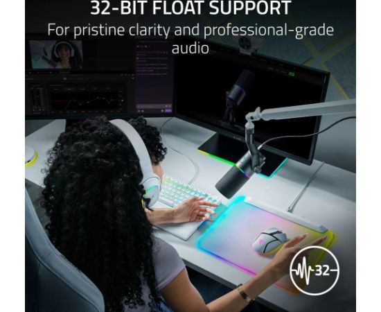 Razer mikrofon Seiren V3 Pro, black Aудио-видео