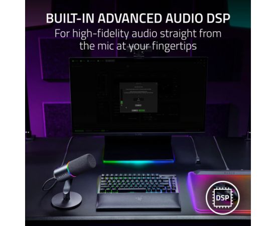 Razer mikrofon Seiren V3 Pro, black Aудио-видео