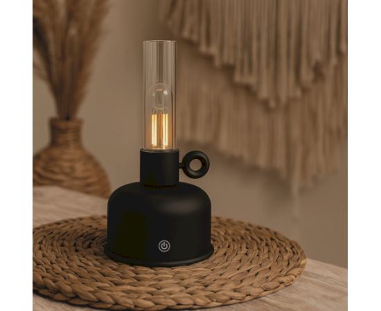 Forever Light FLR-02 Винтажная LED лампа black Biroja galda lampas