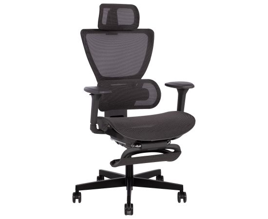 Task chair ZENIT with footrest, grey Новинки Для дома и сада 