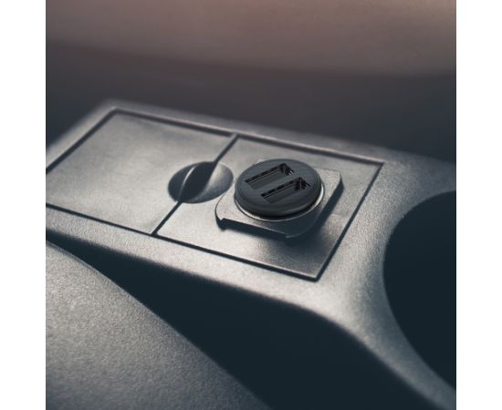 Mini dual USB car charger Yenkee Auto magnetolas