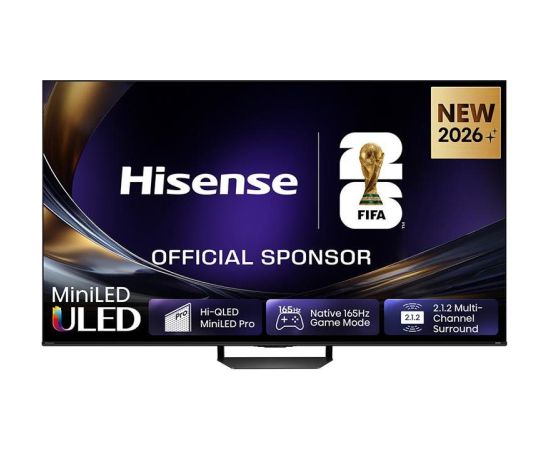 Hisense U7S Pro, 85'', 4K UHD, ULED, black - TV Телевизоры