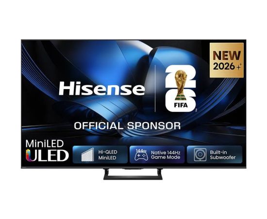 Hisense U7SE, 85'', 4K UHD, ULED Mini LED, black - TV Телевизоры