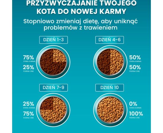 Purina ONE Sensitive Bogata w Indyka i Ryż 750g Kaķu sausā barība