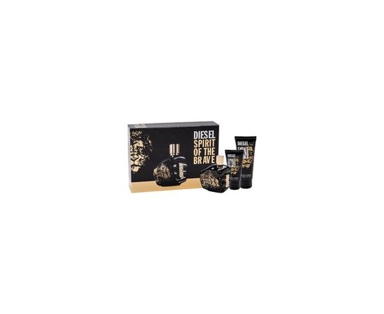 Diesel Spirit Of The Brave SET EDT 125 ml + shower gel 100 ml + shower gel 50 ml 125ml Dāvanu komplekti