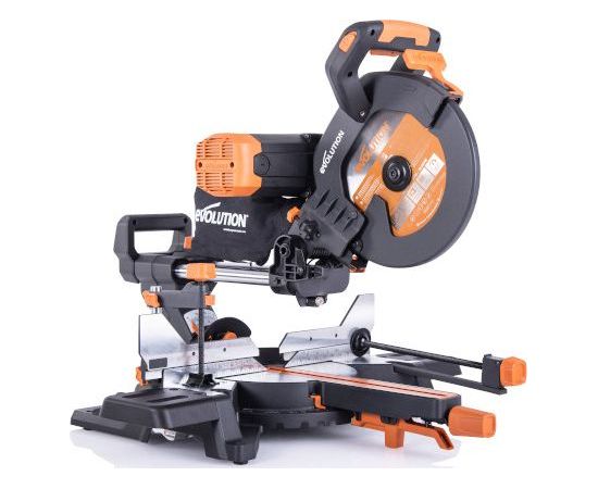 Leņķzāģis Evolution R255SMS-DB+ ; 255 mm; 2000 W Ripzāģi
