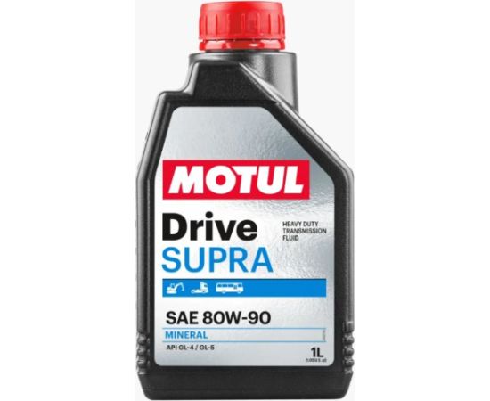 MOTUL DRIVE SUPRA 80W90 1L GL4/GL5, MIL-PRF 2105 D Transmisijas eļļas
