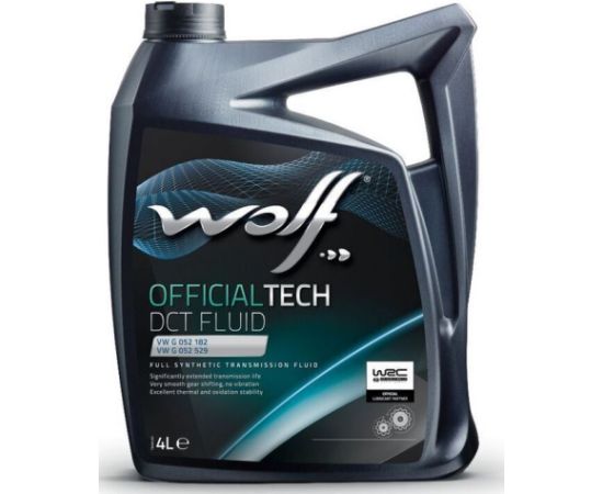 WOLF OFFICIALTECH DCT FLUID 4L VW TL 52182,WSS-M2C 936-A Transmisijas eļļas